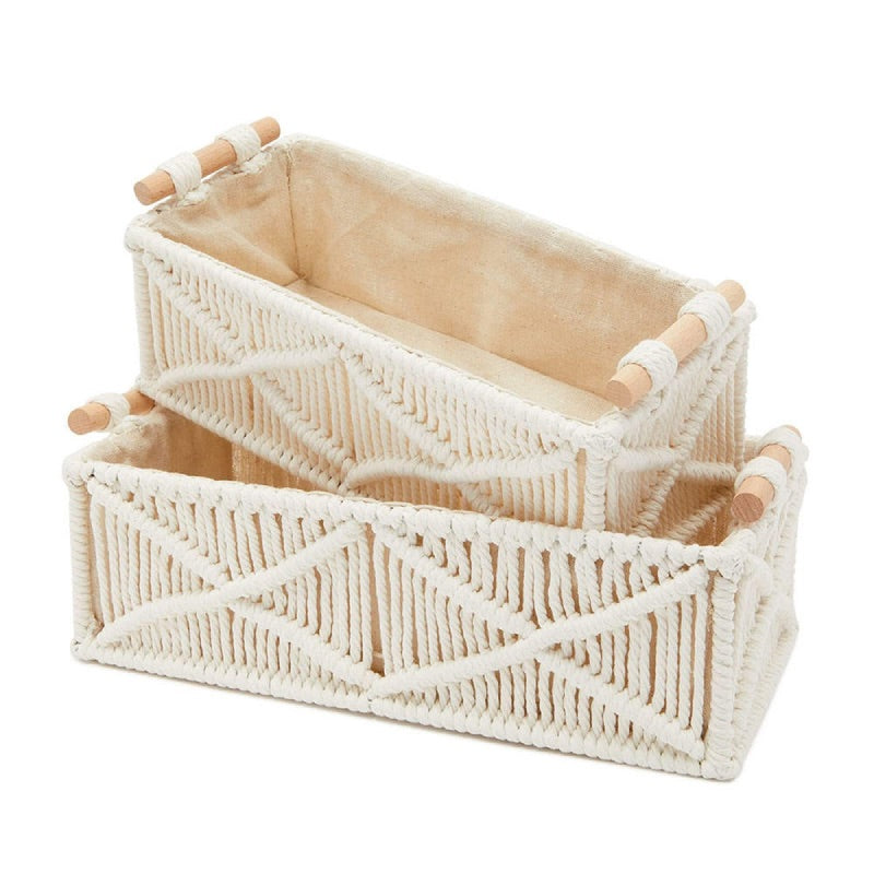 Accessoire-panier-rangement-salle-de-bain-fond-blanc-S-M-empiles