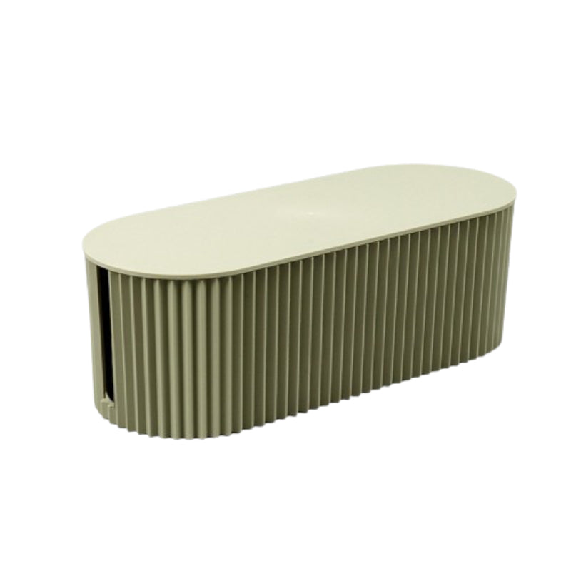 Organisateur-cable-bureau-vert-fond-blanc