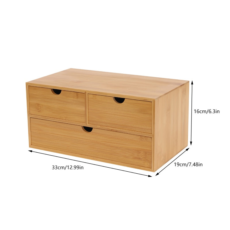 Organisateur-de-bureau-bambou-dimensions-fond-blanc