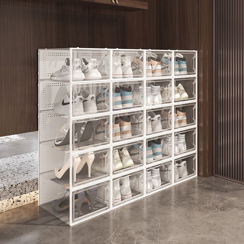 boite-de-rangement-chaussure-transparente-hall-entree