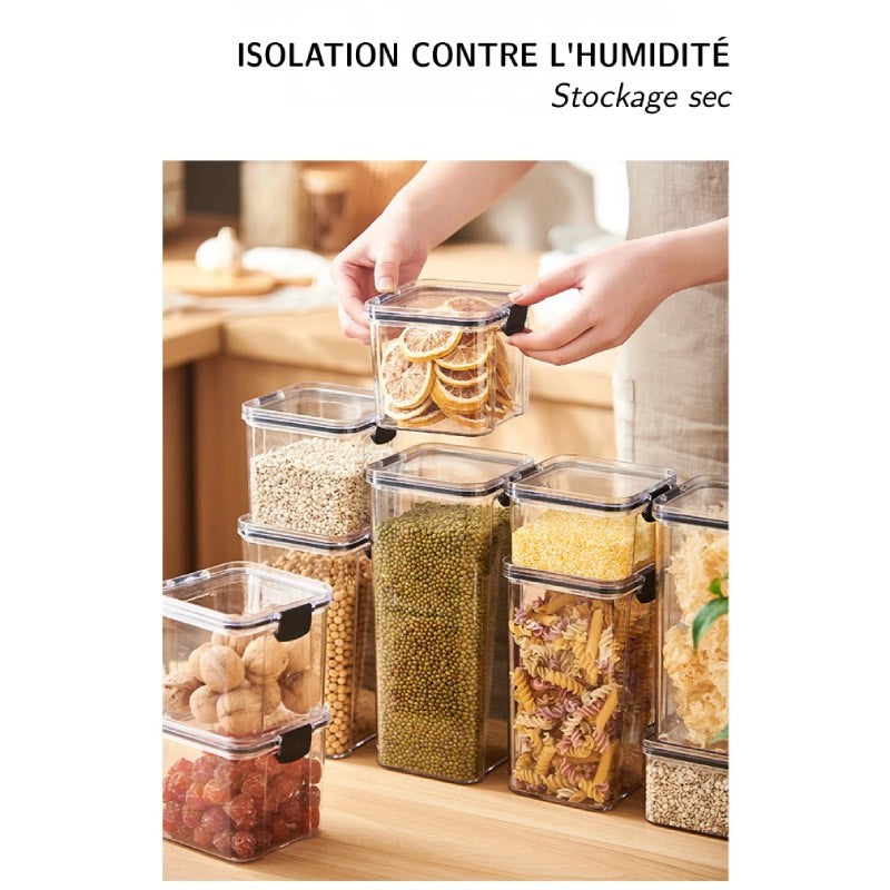 Bocaux-transparents-cuisine-isolation-humidite