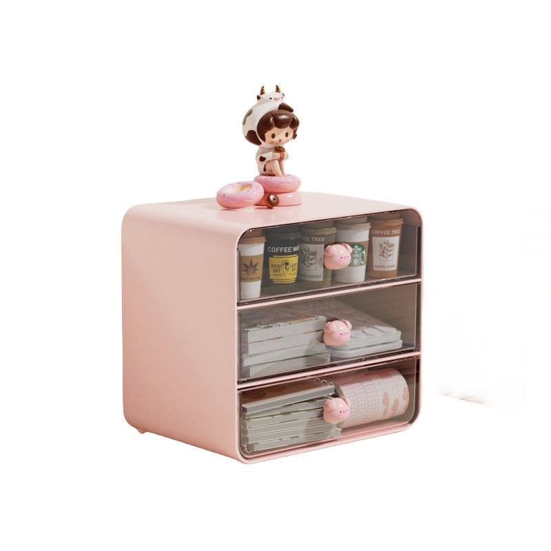 Organisateur-bureau-enfant-rose-taille-M-fond-blanc