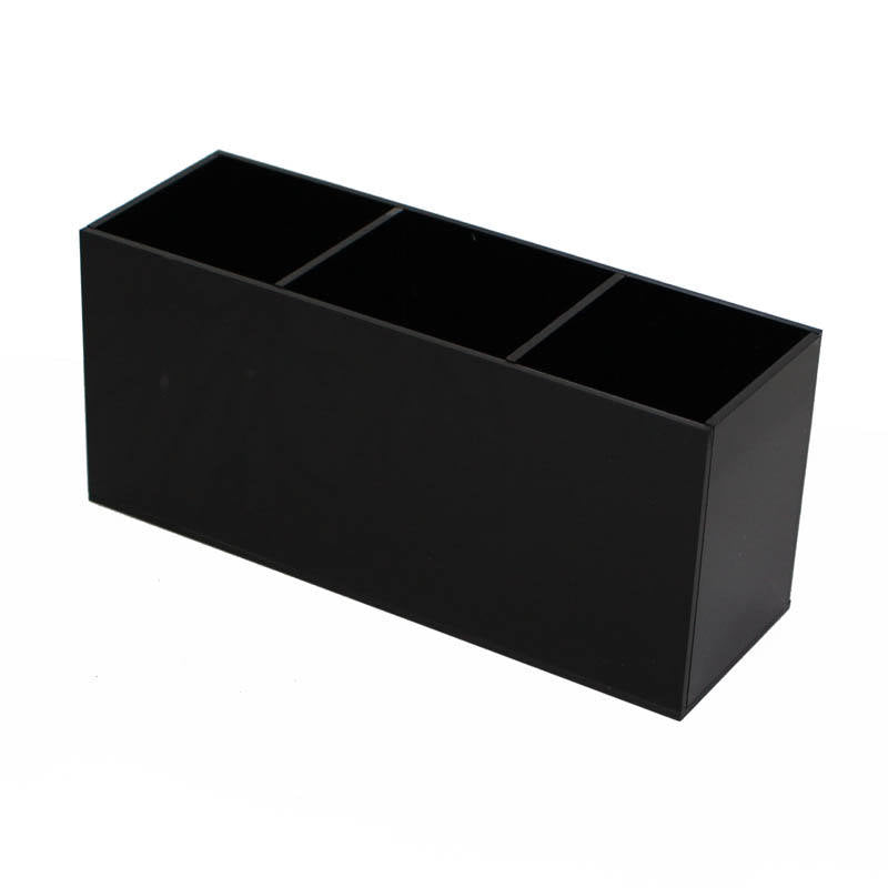 Organisateur-de-maquillage-noir-vide-fond-blanc