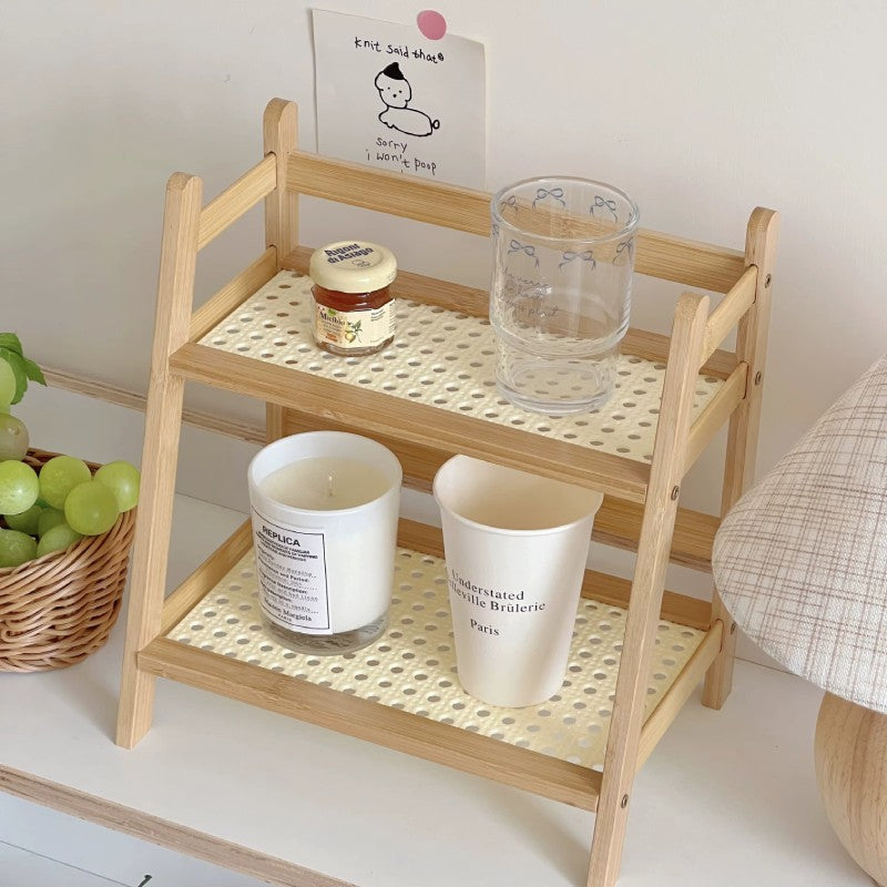Organisateur-maquillage-bois-avec-bougies
